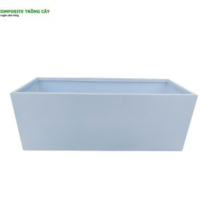 Chậu composite gỗ nhựa chữ nhật 100*30*30cm