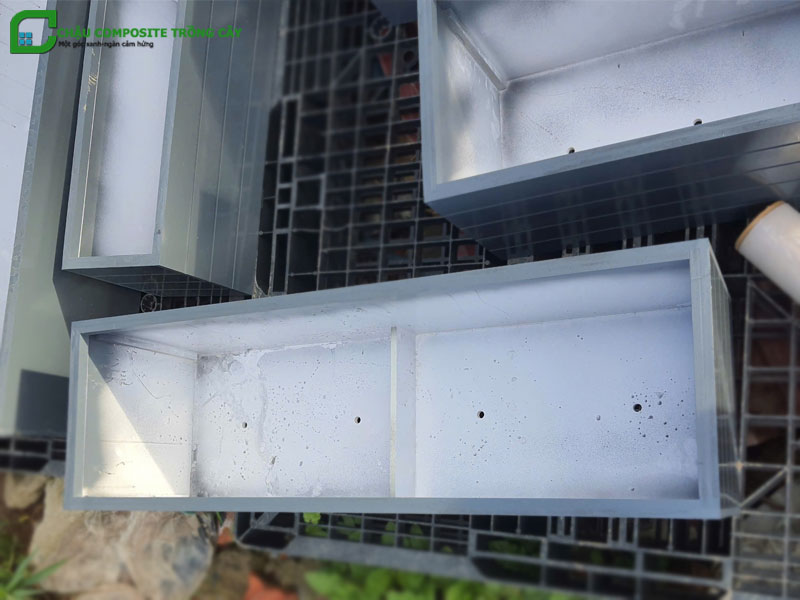 Chậu composite chữ nhật