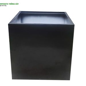 Chậu composite gỗ nhựa vuông 30 x 30 x 30cm